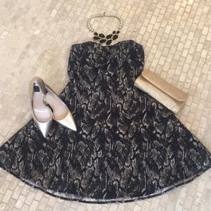 Express Snake Print Dress